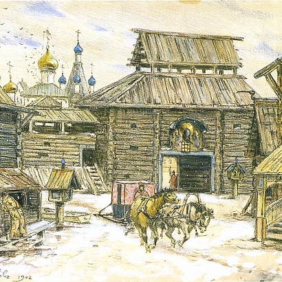 First Kremlin and Velikaya Ulitsa